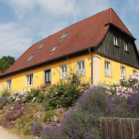 Gemuetliches Apartment Mit Galerie Im Ferienhof Litzendorf Esterno foto