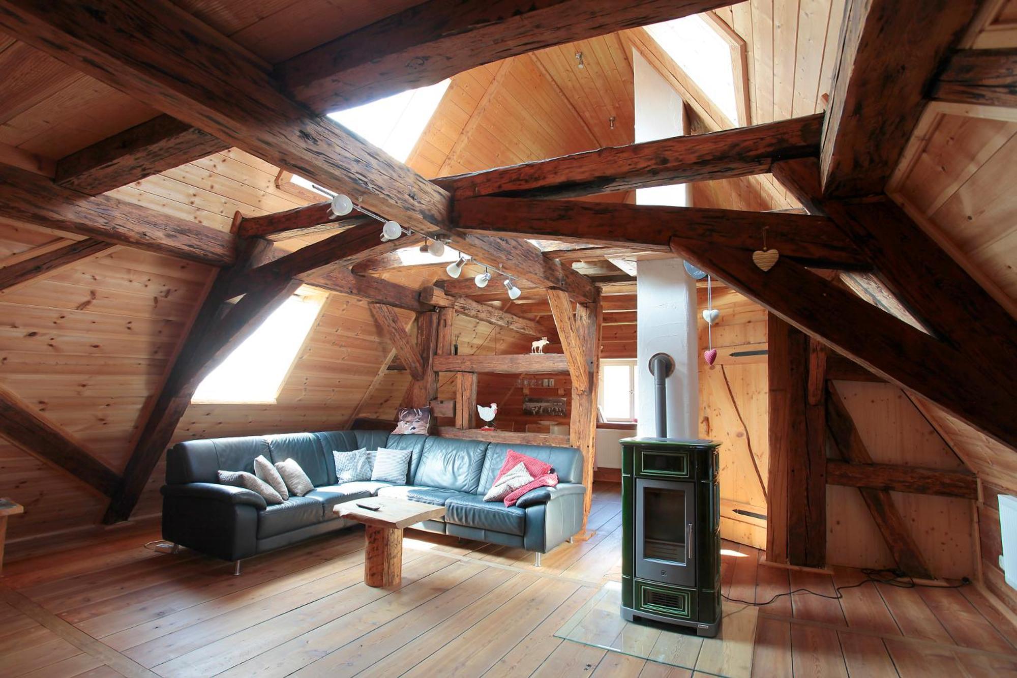Gemuetliches Apartment Mit Galerie Im Ferienhof Litzendorf Esterno foto